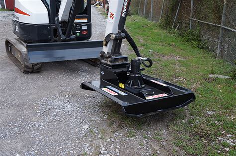 bobcat flail mower for mini excavator|best mini excavator brush cutter.